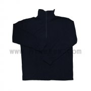 Navy polar fleece zipper long sleeves YL cx 2502